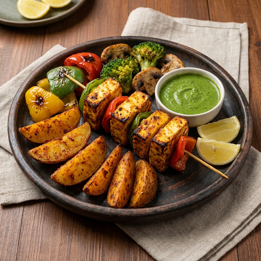 Tandoori Paneer Platter